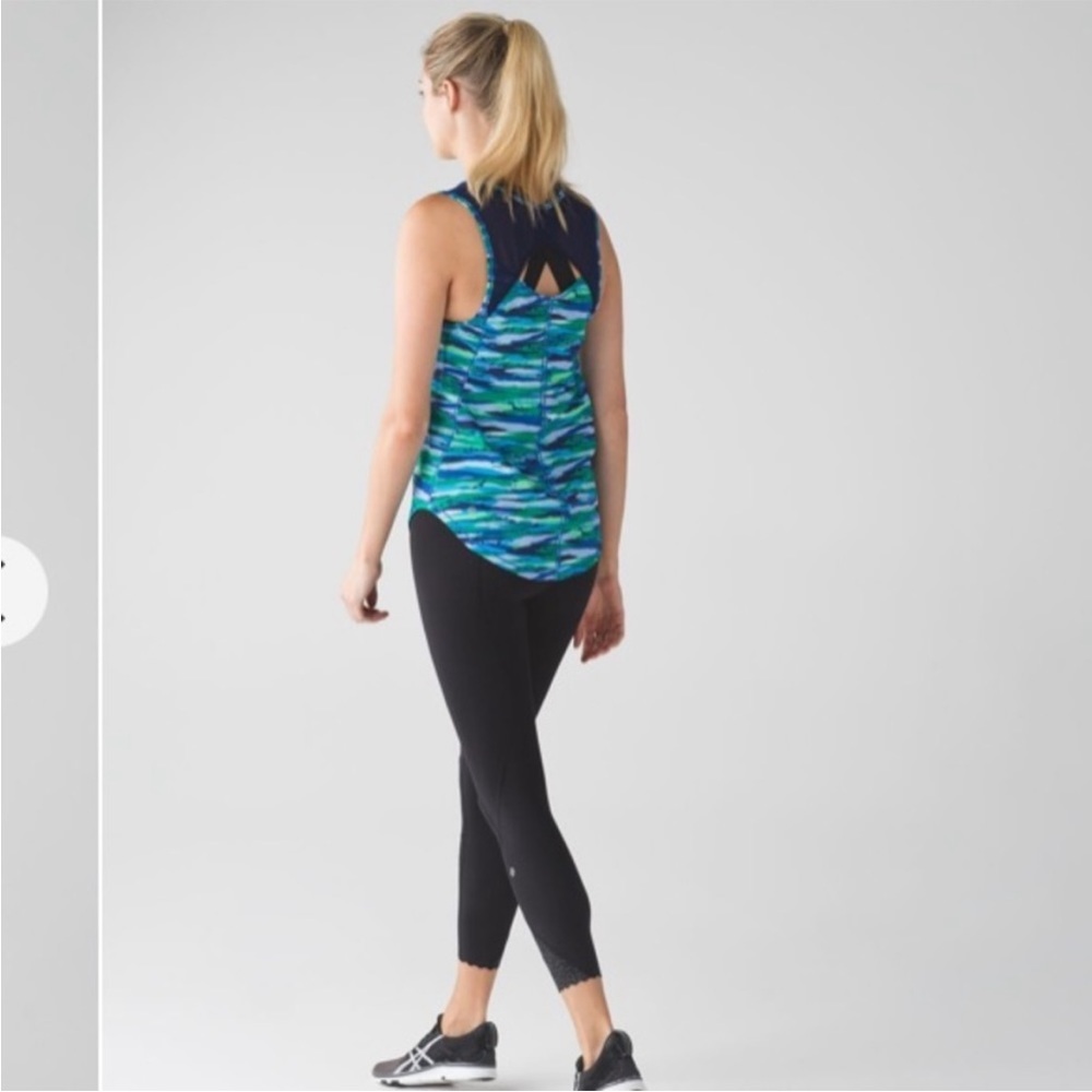 Lululemon Sculpt Tank Seven Wonders Multi / Hero Blue 6 View 2